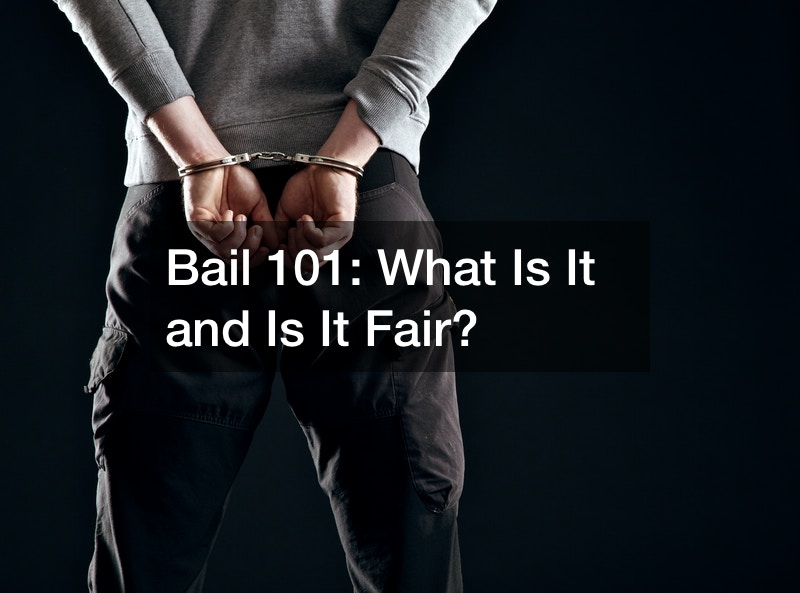 Bail 101: What Is It and Is It Fair?